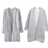Long Sleeve loose knitting cardigan