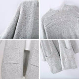 Long Sleeve loose knitting cardigan