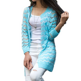 stylish striped cardigan for outerwear