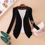 Lace Cardigans Female Knitted Long Cardigan