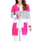 Elegant Women Summer Thin  Knitted Long Cardigans