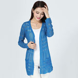 High Street White Cardigan Casual Knitted