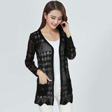 High Street White Cardigan Casual Knitted
