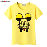 3D cartoon funny T-shirt women