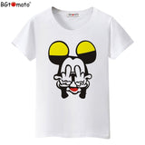 3D cartoon funny T-shirt women