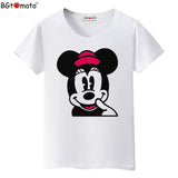 3D cartoon funny T-shirt women
