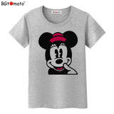 3D cartoon funny T-shirt women