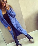 Open Stitch   Women cardigan