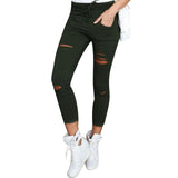 High Waist Skinny Fashion pants