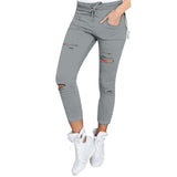 High Waist Skinny Fashion pants