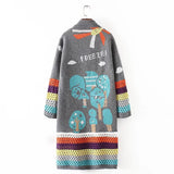 Knitted Loose Long Korean Sweater  cardigans
