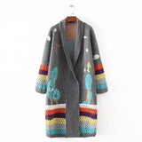 Knitted Loose Long Korean Sweater  cardigans