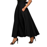 Black Long Skirt for Women