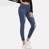 High Waist New Style Trousers Female Plain Fashion Pants