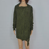 cross knitted cardigans for women fashion