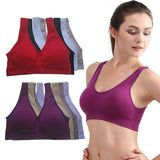Women Seamless Bra Fitness Yogi Vest Underwear Padded bras
