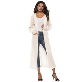 Vintage Loose Long Knitted Sweaters Cardigan