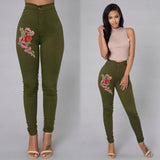 Pencil Pants Female every color &flower printed