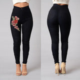 Pencil Pants Female every color &flower printed