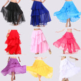 Dance Costume Long Wave Skirt