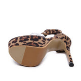 2019 New Design Leopard Women Sandals