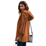 woman pocket cardigan