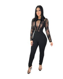 Women Ladies Clubwear Strapless Jumpsuit