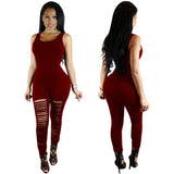 Clubwear Strapless Jumpsuit