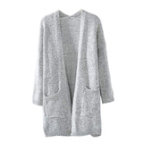 Long Sleeve loose knitting cardigan