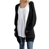Long Sleeved Knit Twist Cardigans