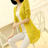 Female Cardigans Women's Coats Outerwear
