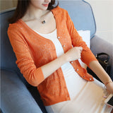 special price, thin knitted sweater, women's cardigan