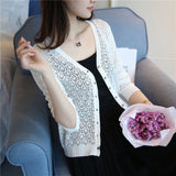 special price, thin knitted sweater, women's cardigan