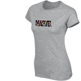 New Summer T-Shirt Women 100% Cotton TShirt marvel
