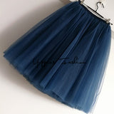 High Waist Tulle Skater Skirt r