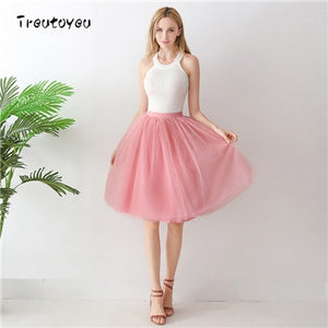 high waist prom skirt