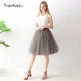 high waist prom skirt