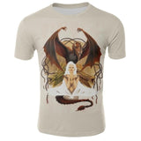2019 Spring Autumn Game of Thrones figure tshirt