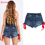 Blue Women Denim Shorts pants