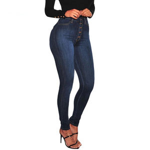 Free Ostrich Clothes Women Jeans Women High Waisted Skinny Denim Jeans Stretch Slim Pants Calf Length Jeans leggings jean Pants