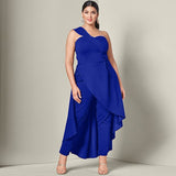 Sleeveless Holiday Jumpsuit