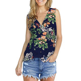 V-Neck Sleeveless T-Shirt