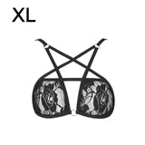 Adult Clothing Women  Sexy Lace Underwear Five Pointed Star Strap